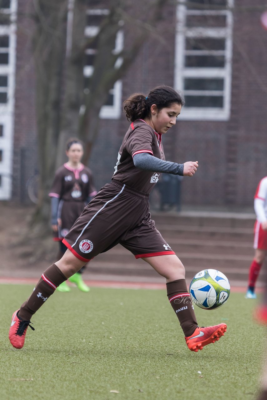 Bild 375 - B-Juniorinnen Walddoerfer - St.Pauli : Ergebnis: 4:1